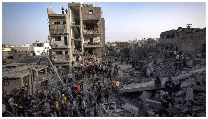 گزہ ءَ اسرائیل ءِ بمبگواریاں بیست ءُ ھپت پلیستینی بیران بوتگ