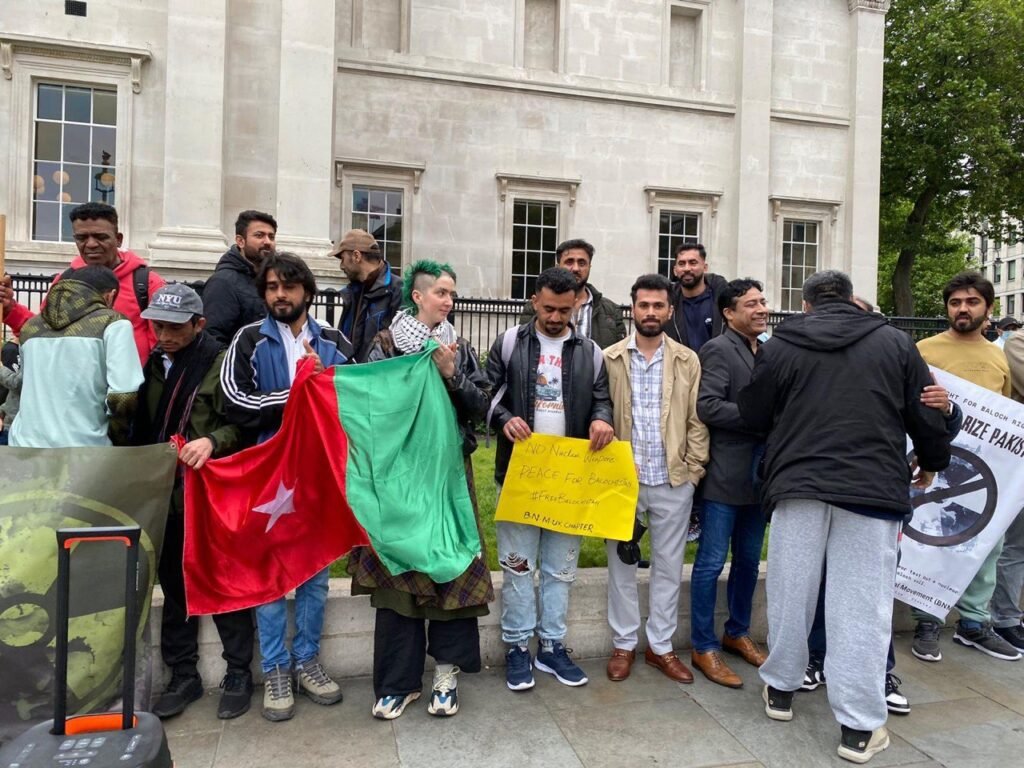 پاکستان  یکتائیں ڈیھے کہ جھان ءِ  ترسینگ ءِ جشن دار ایت، ماں لندن ءَ  جوھری سلاھانی بگیری ءَ بی این ایم ءِ زھرشانی