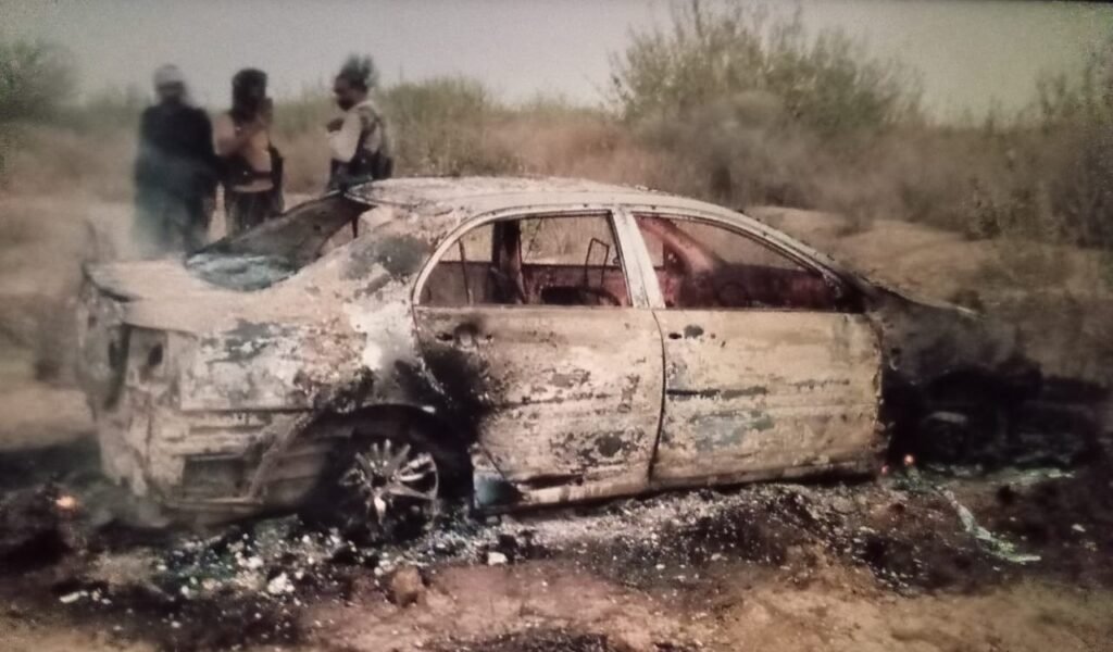 ڈیرہ بگٹی ءَ لشکر کشی ءِ میان ءَ پاکستانی لشکر ءَ باز گس ءُ گاڑی  مانداشتگ