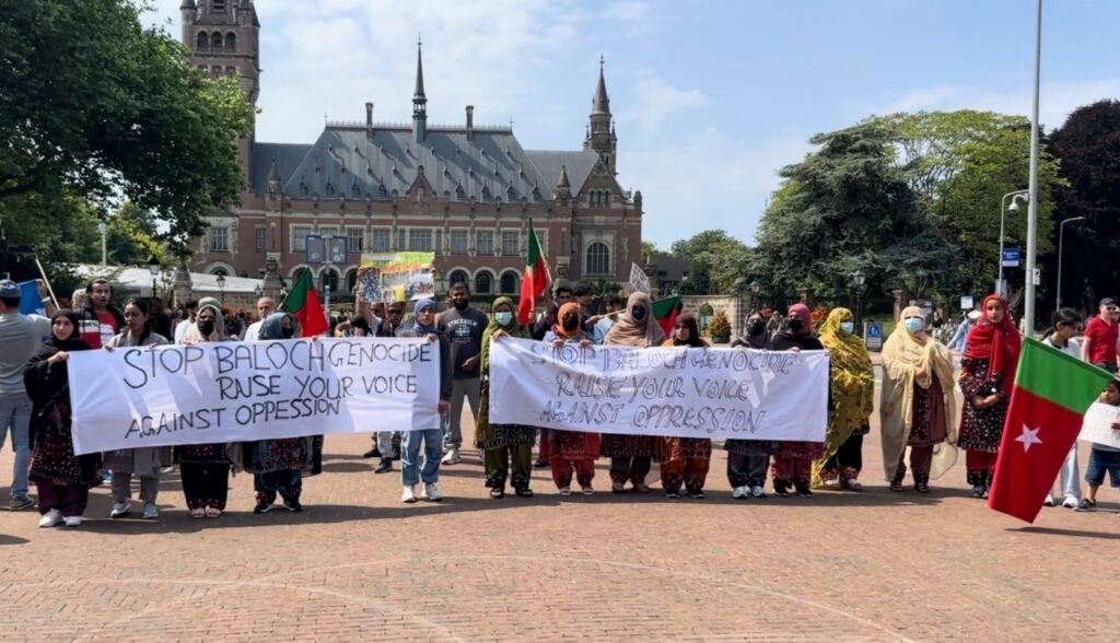 نیدرلینڈ:جھانی آمیدگس ءِ دیم ءَ گواد ءُ بلوچستان ءِ جتائیں شھراں راجی مُچی ءِ سر ءَ زوراکیانی بگیری ءَ زھرشانی کنگ بیتگ۔بی این ایم