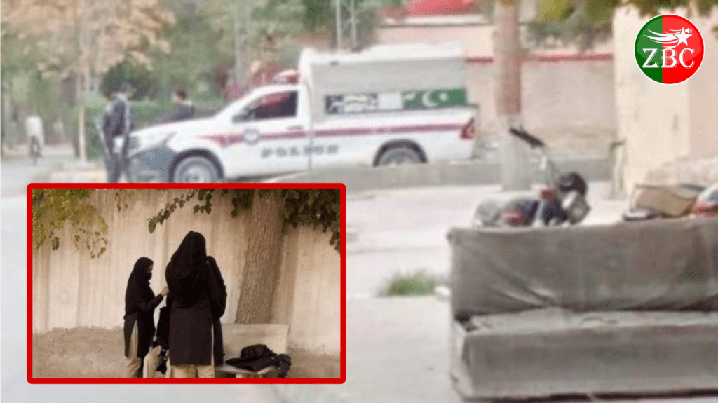 شال ءَ ￴بی ایم سی ءِ ￵جنکیں نودربر چہ پولیس ءُ ￶پجار نہ بوتگیں مردمانی نیمگ ءَ ￴ترسینگ بوگ ءَ ￴اَنت