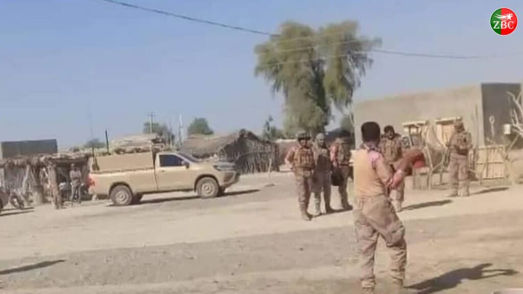 چہ بالیچہ ءَ پاکستانی لشکر ءَ مردمے بیگواہ کرتگ