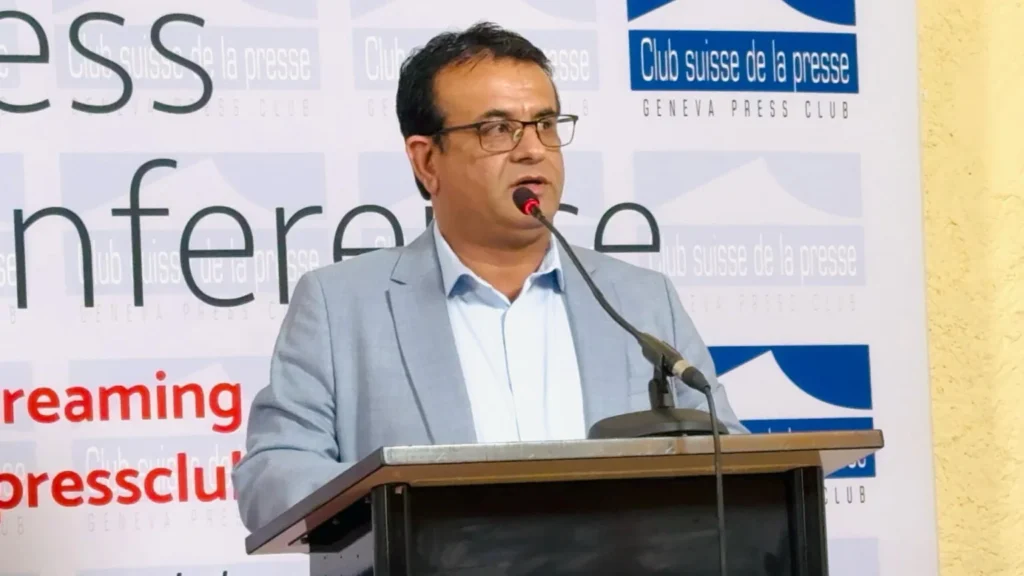 چہ زورگر ءَ آجوئی بہ لوٹ اِت ، گوں بلوچ ءُ سندیاں ھم دست بہ بہ اِت – بلوچ راھشون ءِ ماں جنیوا ءَ گوں پشتوناں تْران