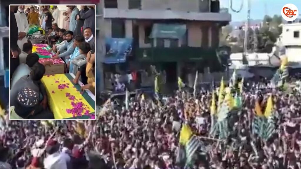 کشمیر ءَ پاکستانی پوج ءِ دست ءَ کشگ بیتگیں مردمانی کھول گوں لاشاں زھرشانی کنگ ءَ اَنت